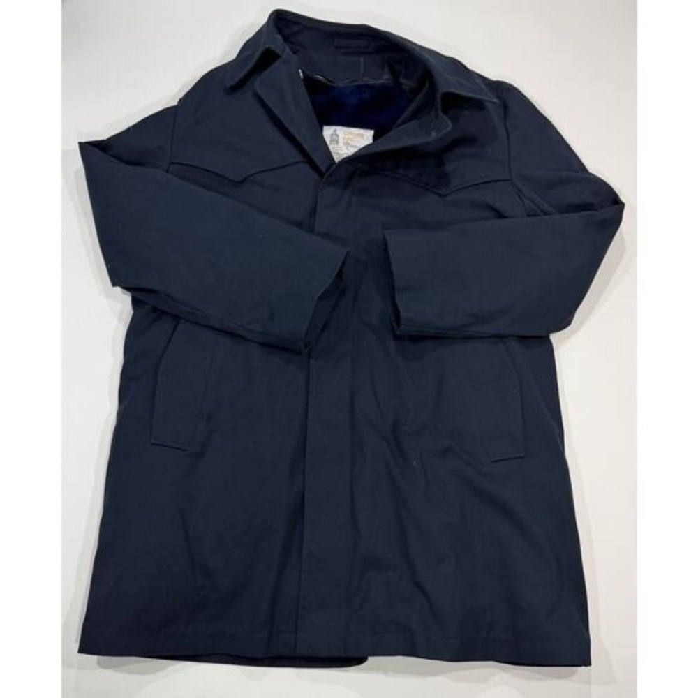 Vintage London Fog Maincoats Trench Coat Mens 42 Reg Removable Lining